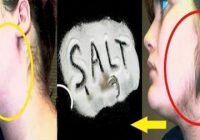 Remove Facial Hair With Salt & Water