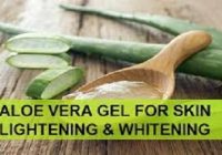 How do we use aloe vera to whiten the skin