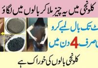 Grow Long and Thicker Hair Home Remedy