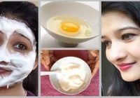 Egg White face Mask