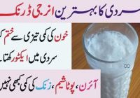 How to Make an Natural Energy Drink at Home for Winter Season