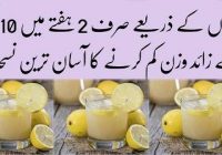 Lemon For Weight Loss