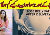 How to Lose Belly Fat After Delivery by Dr. Umme Raheel