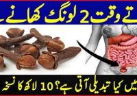 Why eat two cloves before sleeping