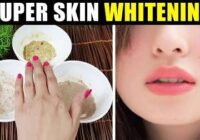 Skin whitening home remedies powder