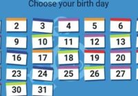 Know your personality by date of birth.