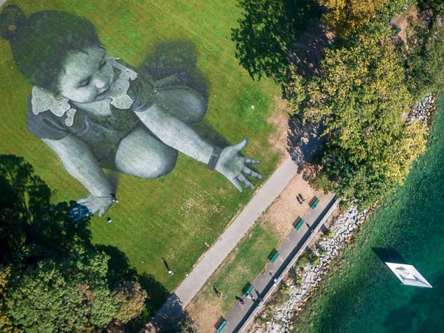 Amazing images that are only visible from a height