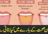 What does Tongue say about health