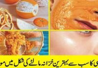 Orange peels for skin