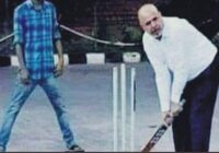 The students asked the teacher to play cricket with us