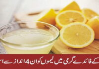 Benefits of Lemons Use lemons in summer in these 4 ways