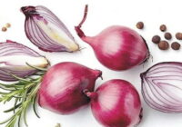 Extract white onion or red onion juice