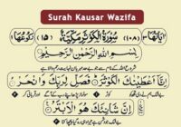 Maghrib Wazifa of Surah Al-Kausar