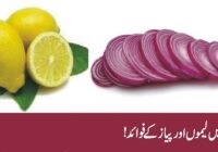 Benefits of Lemon and Onion in Rainy Season