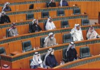 An old man entered a court in Kuwait