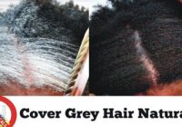 Know this helpful method to turn white hair black with leaf