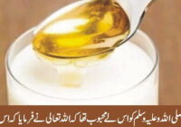 Honey was beloved by the Holy Prophet (P.B.U.H) because Allah said that there is healing in it