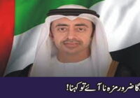 A very beautiful name in our history is that of Abdullah bin Zayed