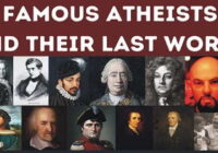 What did the world's most famous atheists say when they died