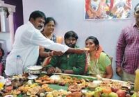 Andhra Family Prepares Grand Feast With 365 Food Items For Jamai Raja