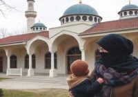 A French woman brought her son to an Islamic center in France